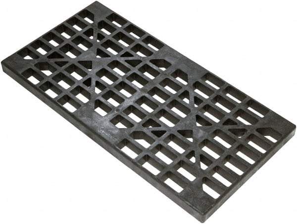 Justrite - 4' Long x 2' Wide x 2-1/2" High, Spill Containment Pallet Grate - Compatible with Justrite Pallets & Accumulations Centers - Top Tool & Supply