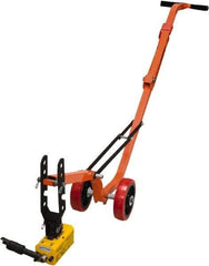 Allegro - Manhole Equipment & Accessories Type: Magnetic Manhole Lid Lifter w/Steel Dolly and Magnet (Lift Weight: 660lb Flat; 330lb Round) - Top Tool & Supply