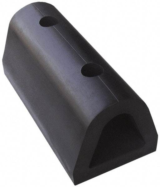 Vestil - 36 Inch Long x 6 Inch Wide x 6 Inch High Extruded Half-Oval Fender Bumper - 36 Inch Long x 6 Inch Wide x 6 Inch High Extruded Half-Oval Fender Bumper - Top Tool & Supply