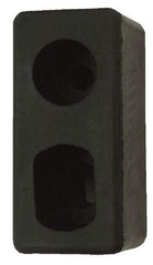 Vestil - 6-1/2 Inch Long x 3-1/4 Inch Wide x 3-1/2 Inch High Dock Bumper - 6-1/2 Inch Long x 3-1/4 Inch Wide x 3-1/2 Inch High Dock Bumper - Top Tool & Supply