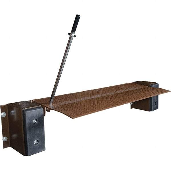 Vestil - 25,000 Lbs. Load Limit Mechanical Edge of Dock Leveler - 72 Inches of Usable Width - Top Tool & Supply