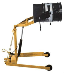 Vestil - 800 Lb Load Capacity, 55 Gal Drum Carrier/Rotator/Boom - For 55 Gal Drums - Top Tool & Supply