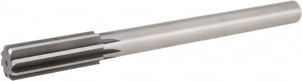 Hertel - 1.124" High Speed Steel 8 Flute Chucking Reamer - Top Tool & Supply