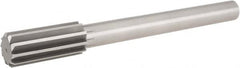 Hertel - 1-3/8" High Speed Steel 10 Flute Chucking Reamer - Top Tool & Supply