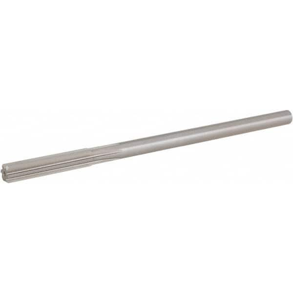 Hertel - 0.379" High Speed Steel 6 Flute Chucking Reamer - Top Tool & Supply