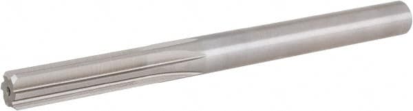 Hertel - 3/8" High Speed Steel 6 Flute Chucking Reamer - Top Tool & Supply