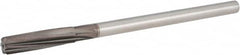 Hertel - 15/32" High Speed Steel 6 Flute Chucking Reamer - Top Tool & Supply