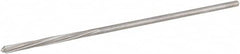 Hertel - 3/32" High Speed Steel 4 Flute Chucking Reamer - Top Tool & Supply