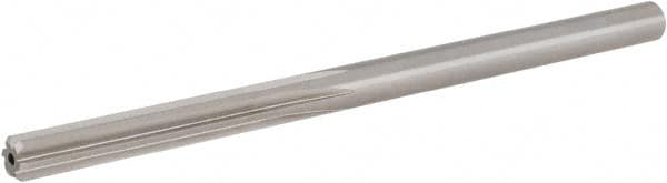 Hertel - #12 High Speed Steel 6 Flute Chucking Reamer - Top Tool & Supply