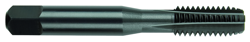 7/16-20 Dia. - GH5 - 4 FL - Premium HSS - Black Oxide - Semi Bottoming Straight FL Tap - Top Tool & Supply