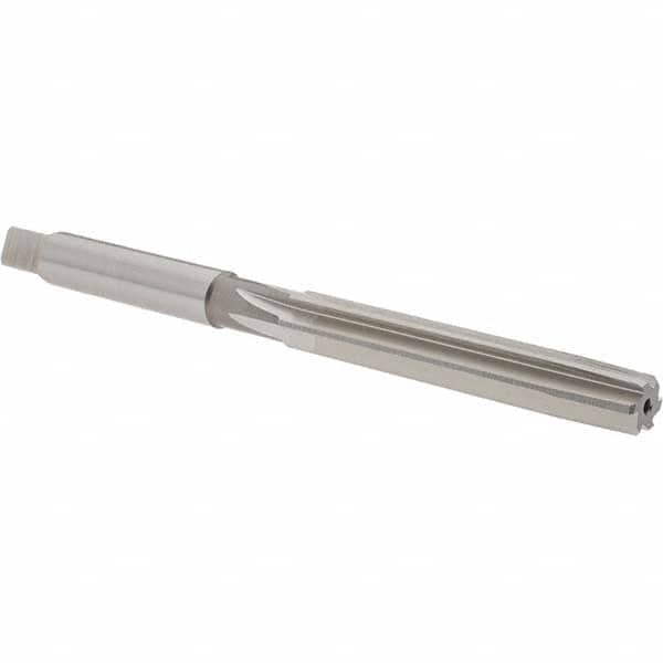 Hertel - 3/8" Diam, Straight Shank, 2-1/2" Flute, Hand Reamer - Top Tool & Supply