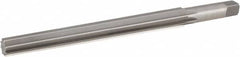 Hertel - #12 Pin, 1.05" Diam, 0.842" Small End, 3/4" Diam Straight Shank, 10" Flute, Taper Pin Reamer - Top Tool & Supply