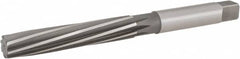 Hertel - 25/32" Diam, Straight Shank, 4.38" Flute, Hand Reamer - Top Tool & Supply