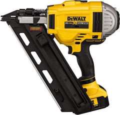 DeWALT - Cordless Framing Nailer - 0.13 Gauge Nail Diameter, 2 to 3-1/2 Inch Long Nail, Lithium-Ion, Battery and Case Included - Top Tool & Supply