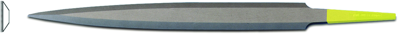 6" INOX Barrette File, Cut 0 - Top Tool & Supply