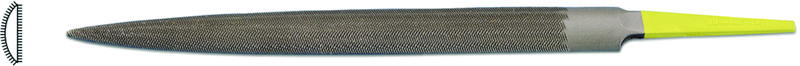 6" INOX Half-Round File, Cut 0 - Top Tool & Supply