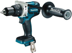 Makita - 18 Volt 1/2" Chuck Pistol Grip Handle Cordless Drill - 0-400 & 0-1500 RPM, Keyless Chuck, Reversible, Lithium-Ion Batteries Not Included - Top Tool & Supply