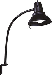 Electrix - 22 Inch, Gooseneck, L Bracket Wall, LED, Black, General Purpose Task Light - 11 Watt, 100 to 120 Volt, Nonmagnifying - Top Tool & Supply