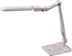 Electrix - 22 Inch, Articulated, Clamp Mounted, LED, White, Desk Light - 10 Watt, 100 to 120 Volt, Nonmagnifying - Top Tool & Supply