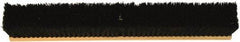 O-Cedar - 24" Combo Duty Horsehair Blend Push Broom - 3" Bristle Length, Wood Block, Threaded Handle Connection, Handle Sold Separately - Top Tool & Supply