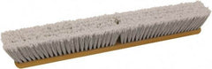 O-Cedar - 18" Fine Particle Synthetic Push Broom - 3" Bristle Length, Foam Block, Threaded Handle Connection, Handle Sold Separately - Top Tool & Supply