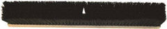 O-Cedar - 36" Medium Duty Polypropylene Push Broom - 3" Bristle Length, Wood Block, Threaded Handle Connection, Handle Sold Separately - Top Tool & Supply