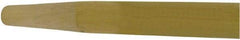 O-Cedar - 60 x 1" Wood Squeegee Handle - Tapered Connection, Tan - Top Tool & Supply