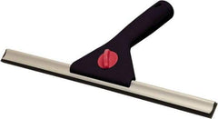 O-Cedar - 12" Polypropylene Blade Window Squeegee - Threaded End, Plastic Holder - Top Tool & Supply