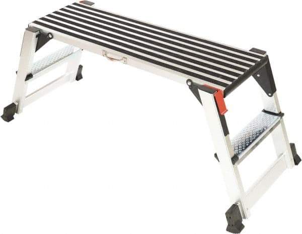 Whiteside - Wheel Step for Universal Use - 600 Lb Capacity, 19" Max Height, 12" Step Width x 12" Step Depth - Top Tool & Supply