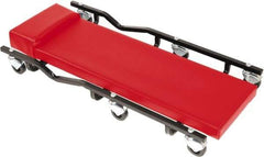 Whiteside - 570 Lb Capacity, 6 Wheel Heavy-Duty Creeper - Steel, 34" Long x 4" High x 17" Wide - Top Tool & Supply