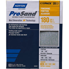 Norton - Sanding Sheets Abrasive Material: Aluminum Oxide Grade: Fine - Top Tool & Supply