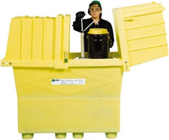 Enpac - Drum Storage Units & Lockers Type: Drum Storage Locker w/Drain Number of Drums: 2 - Top Tool & Supply