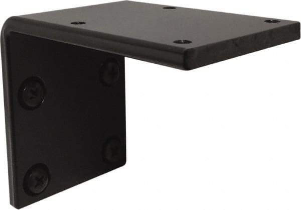 Waldmann Lighting - Task & Machine Light Mounting Bracket - Black, For Use with Spot LED - Top Tool & Supply