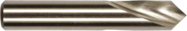 Magafor - 3/4" Body Diam, 90°, 2-1/4" OAL, High Speed Steel Spotting Drill - Top Tool & Supply