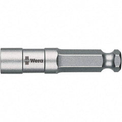 Wera - 5/16" Bit Holder - 7/16" Hex Drive, 2-1/2" OAL - Top Tool & Supply