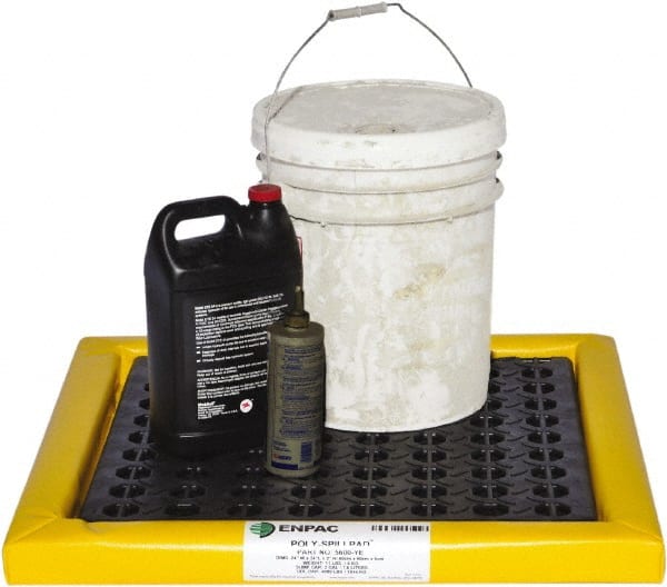 Enpac - Spill Pallets, Platforms, Sumps & Basins Type: Spill Deck or Pallet Number of Drums: 4 - Top Tool & Supply