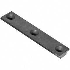 Raptor Workholding - 1 Piece Vise 1/8" Parallel Master Jaw Insert - Steel, 3/4" Long, 0.308" High - Top Tool & Supply