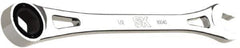 SK - 1/2" 6 Point Combination Wrench - 9.06" OAL, Steel, Full Polish Finish - Top Tool & Supply