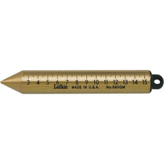 Lufkin - Plumb Bobs Weight (oz.): 20.00 Material: Brass - Top Tool & Supply