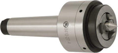 Bison - 5MT Mount, 1.18 to 3.94" Clamping Diam, Centered Pin Face Driver - 1.653" Min Turning Diam, Hydraulic Face Driver Actuation - Top Tool & Supply