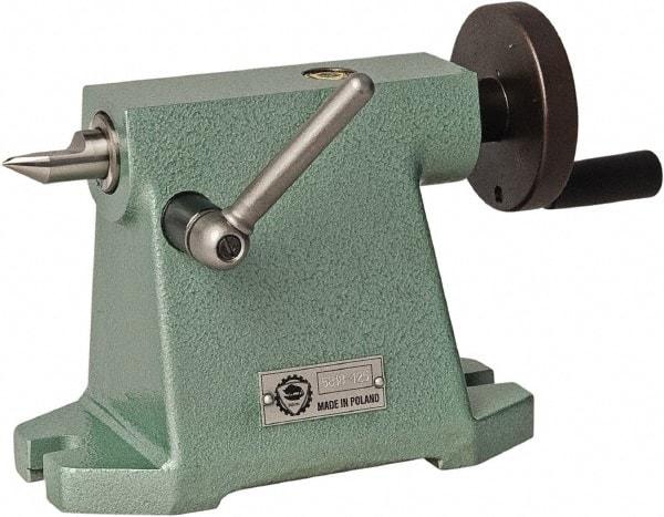 Bison - Lathe Tailstock - For Use with Rotary Tables with 100mm Center Height - Top Tool & Supply