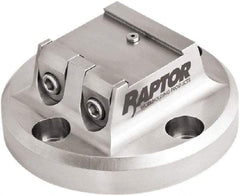 Raptor Workholding - 1-1/2" Jaw Width, 2" High Dovetail Vise - For Use with 4 & 5 Axis Workholding Systems - Top Tool & Supply