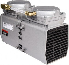 Gast - Diaphragm-Type Vacuum Pumps Horsepower: 1/2 Cubic Feet per Minute: 3.30 - Top Tool & Supply