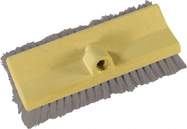 O-Cedar - 10" OAL, Vehicle Brush - Gray PVC Bristles, 2-1/2" Trim Length - Top Tool & Supply