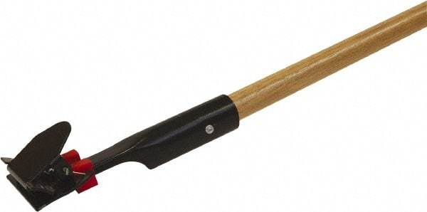 O-Cedar - 60" Standard Wood Snap-On Mop Handle - 1" Handle Diam, Use with Dust Mops - Top Tool & Supply