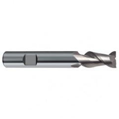 10mm Dia. - 72mm OAL - 45° Helix Bright Carbide End Mill - 2 FL - Top Tool & Supply