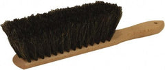 O-Cedar - 13" OAL, Horsehair Counter Brush - 2-1/2" Bristle Length, 8" Long x 2-1/2" Wide Head, Wood Handle, Gray - Top Tool & Supply