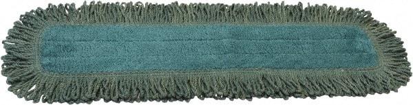 O-Cedar - 18" Long x 5" Wide Microfiber Dust Mop Pad - Hook & Loop, Launderable - Top Tool & Supply