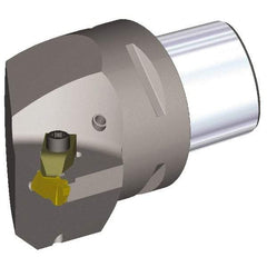 Kennametal - NG3R Insert, 52mm Head Length, Modular Grooving Cutting Unit Head - Left Hand Cut, System Size PSC50, Through Coolant, Series Top Notch - Top Tool & Supply