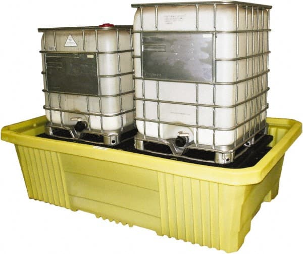 Enpac - IBC Sumps, Platforms & Decks Type: IBC Pallet w/Drain Number of Totes: 2 - Top Tool & Supply